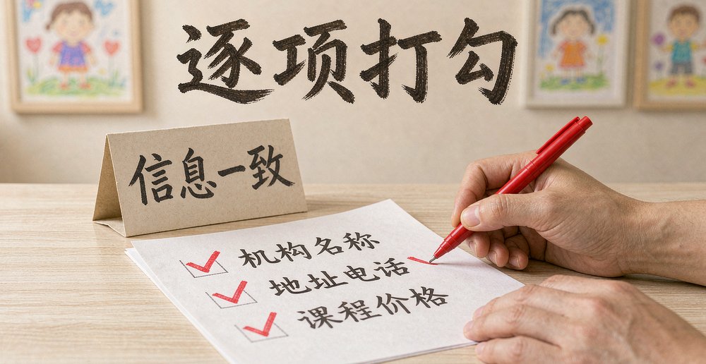 前台逐项核对官网信息,保持各平台信息一致