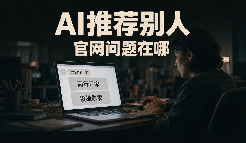 AI只推荐同行厂家:官网为何被忽略