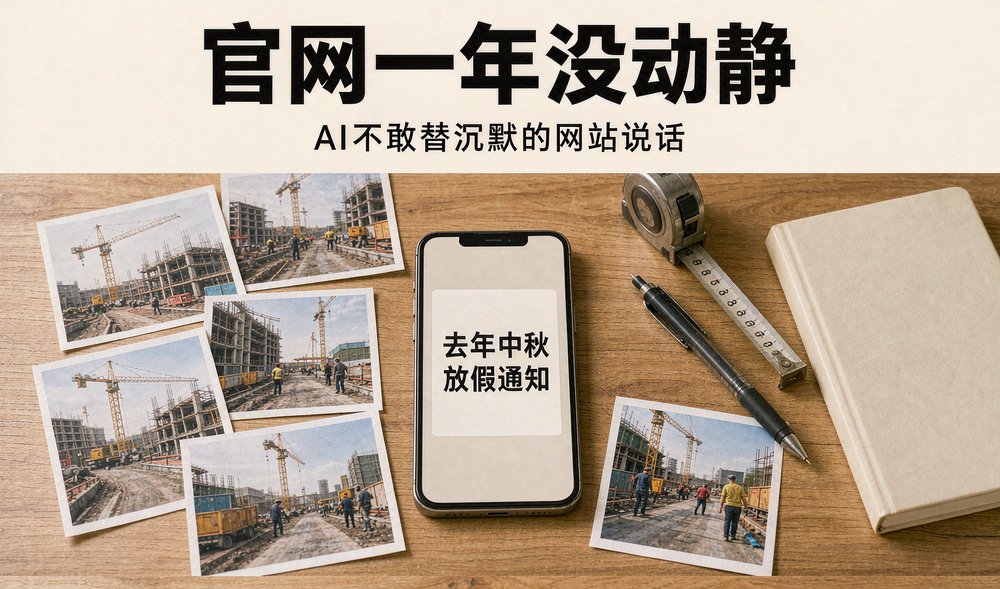 装修公司官网一年没更新,AI搜索优化提不了名