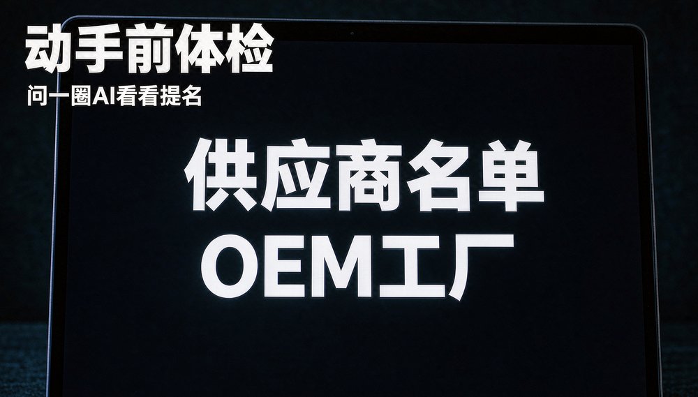 用AI搜一圈供应商名单，看有没有你家