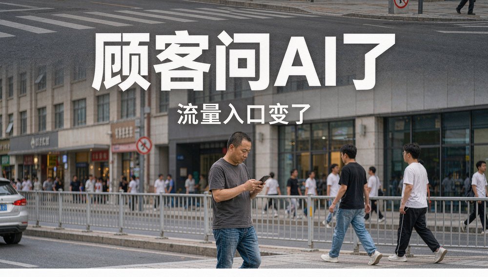 顾客问AI找店，流量入口已经变了