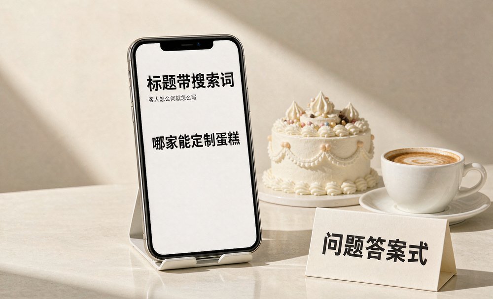 实体店公众号文章标题带上搜索词,客人怎么问就怎么写