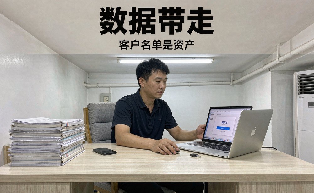 家政公司把客户数据一键导出备份