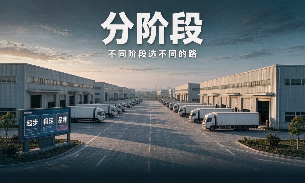 起步、稳定、品牌化,不同阶段走不同的路