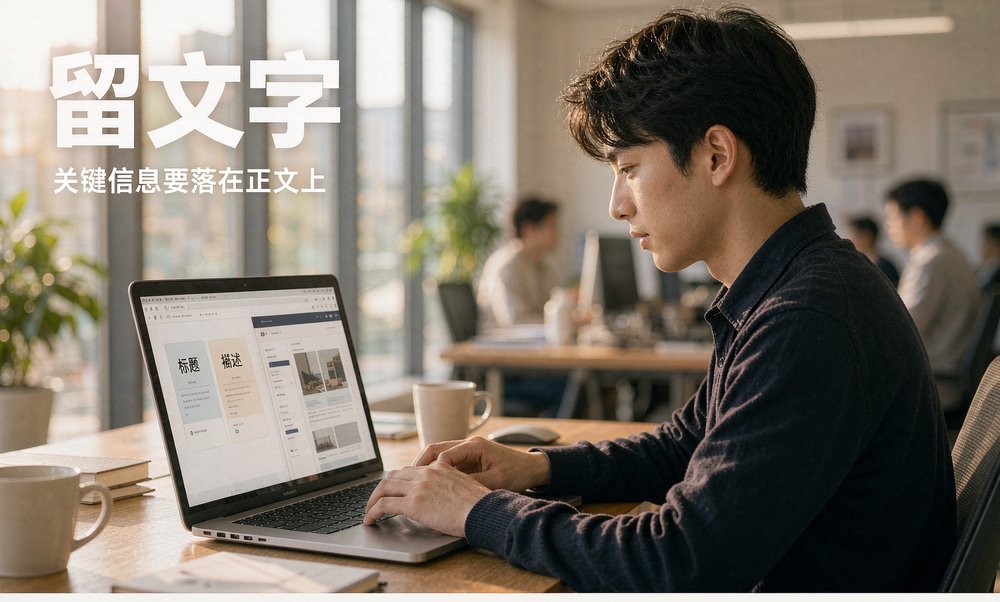 关键信息落在正文文字上,AI 才读得到
