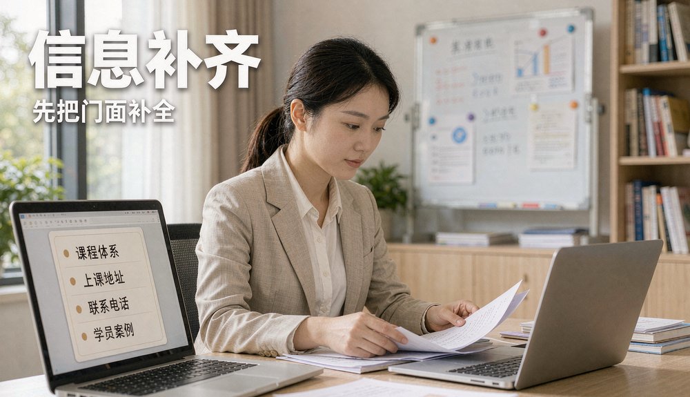 机构信息补齐核对清单:AIO优化第一步