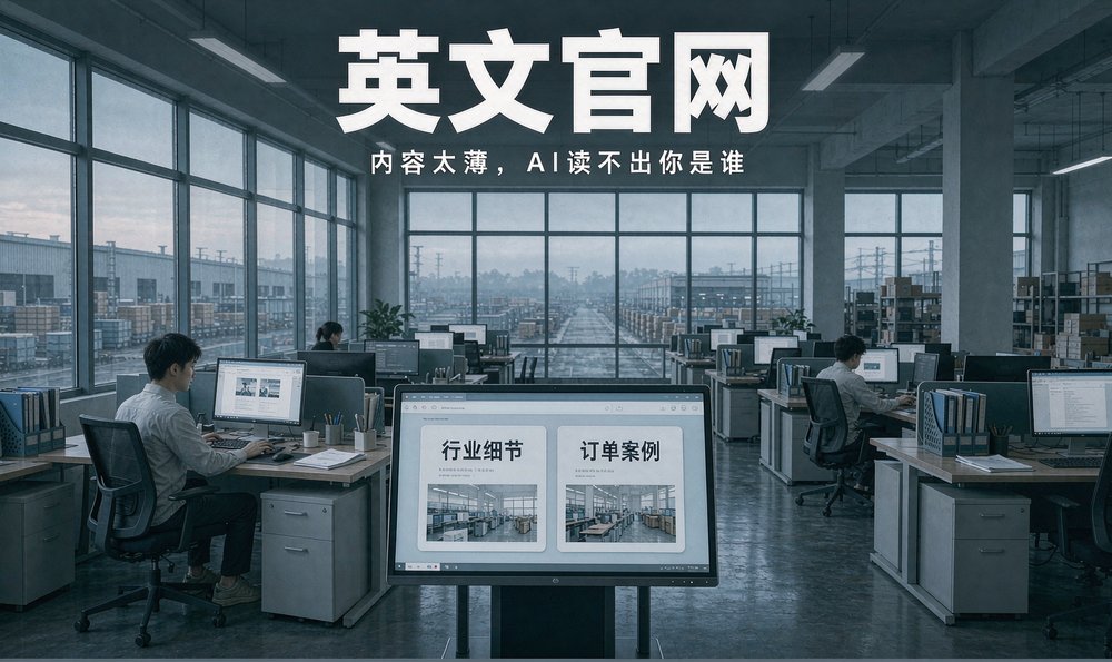 外贸业务员检查英文官网,外贸获客从内容补厚开始