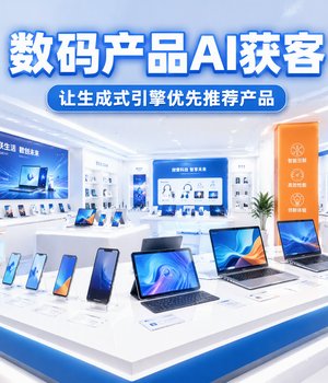 数码电子行业GEO优化图集：让AI搜索引擎优先推荐你的产品
