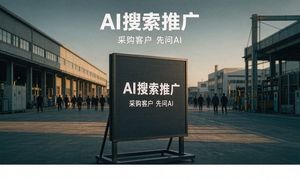 AI搜索推广不是竞价广告，工厂老板把两本账分开算