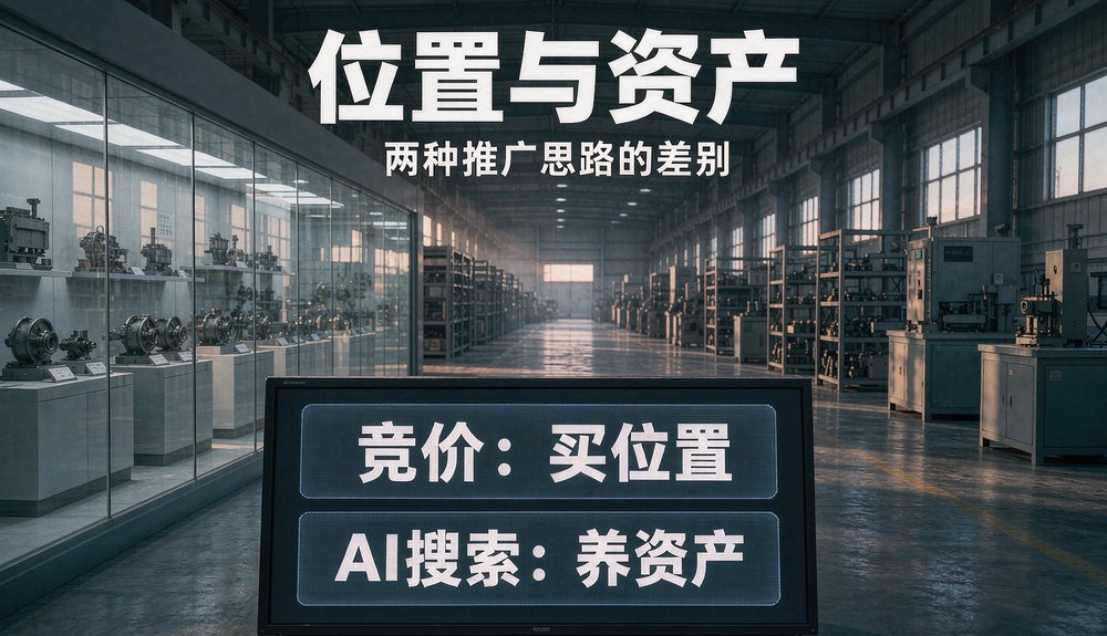 竞价广告与AI搜索推广的两本账