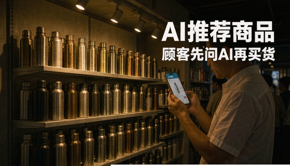 顾客先问AI推荐商品再买货