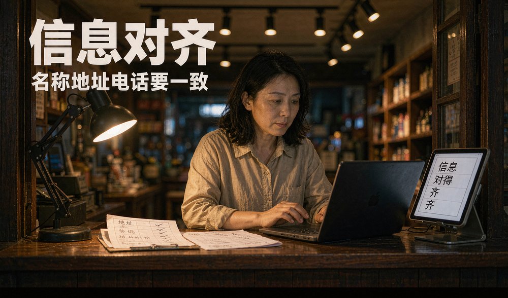 零售门店名称地址电话逐字核对