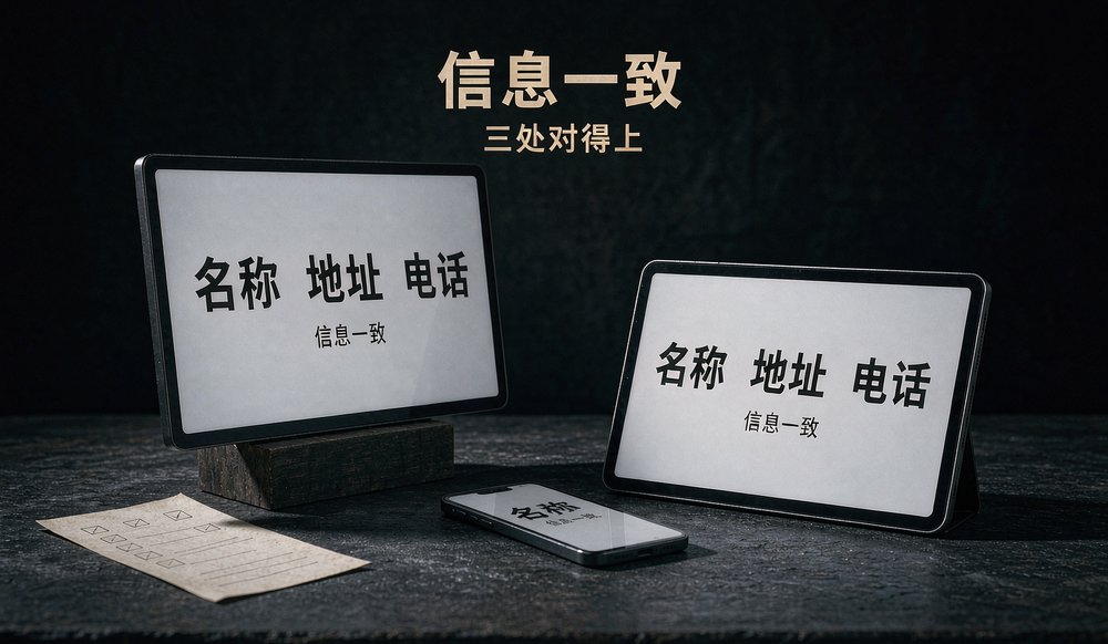 企业名称地址电话四处核对
