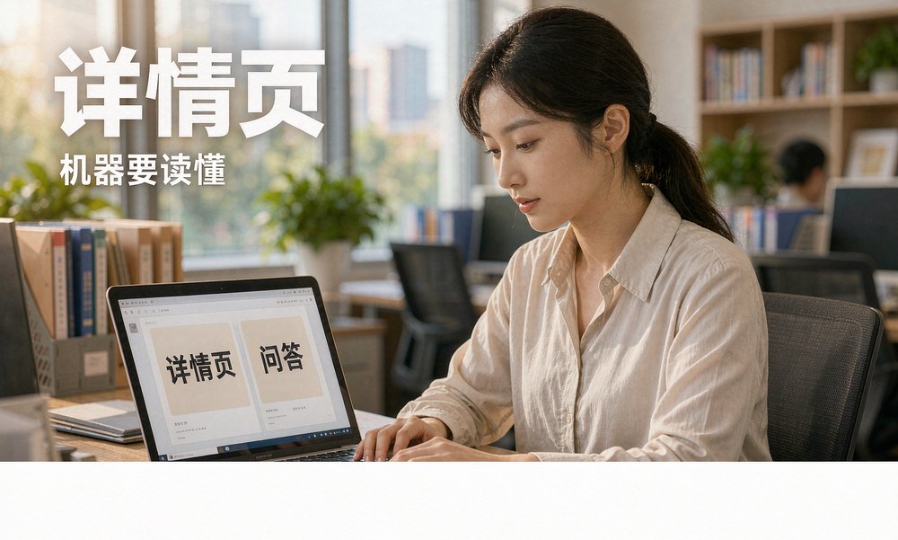 运营把课程详情页改给机器读