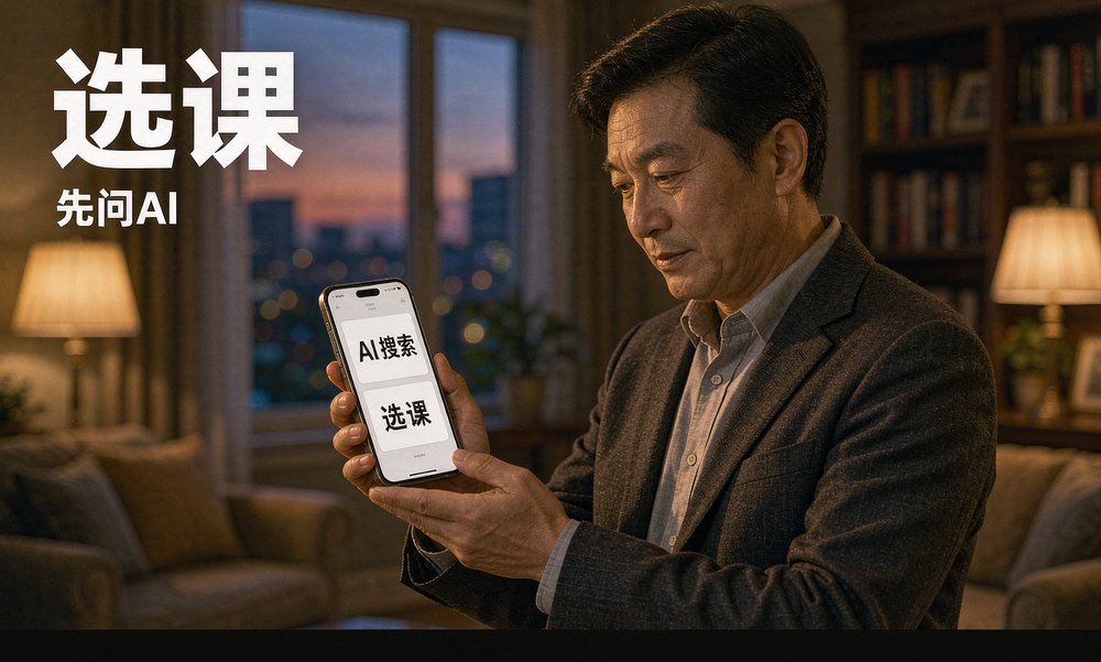 家长先问AI搜索再选课