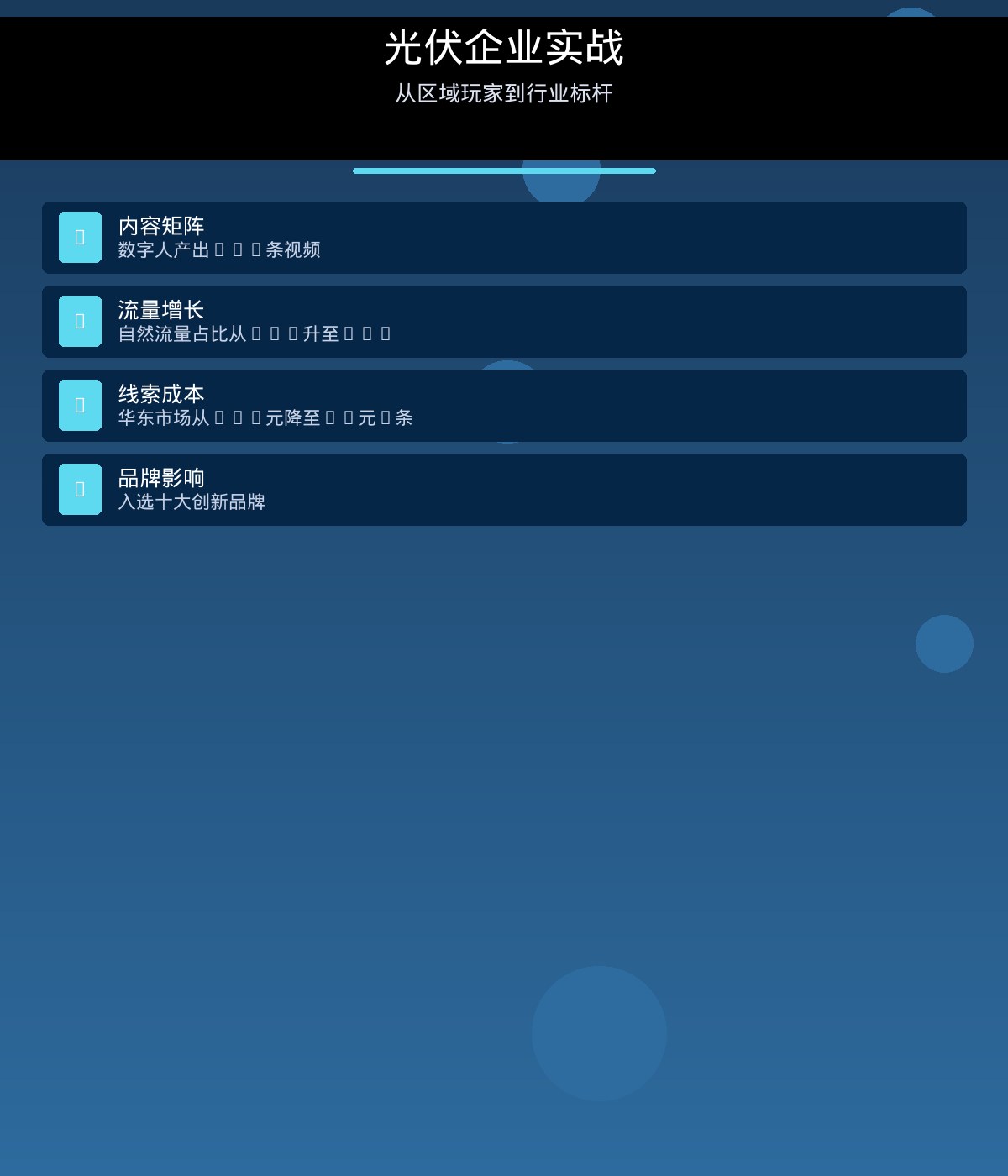 承恒信息科技-光伏企业案例数据