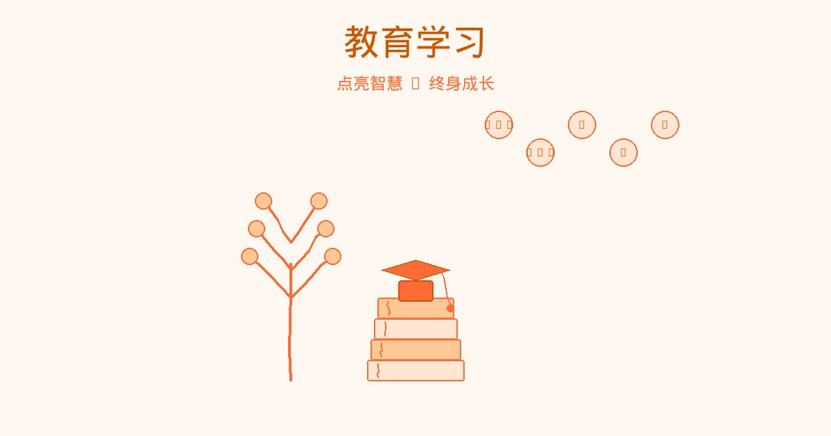 幸福生活-教育学习-封面