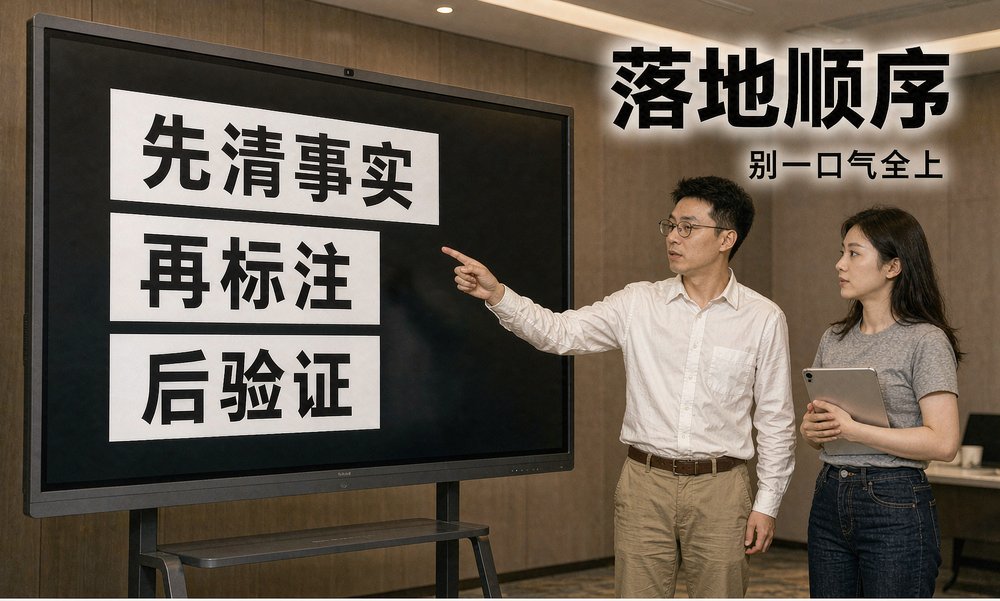 团队按先清事实、再标注、后验证的顺序落地官网结构化数据