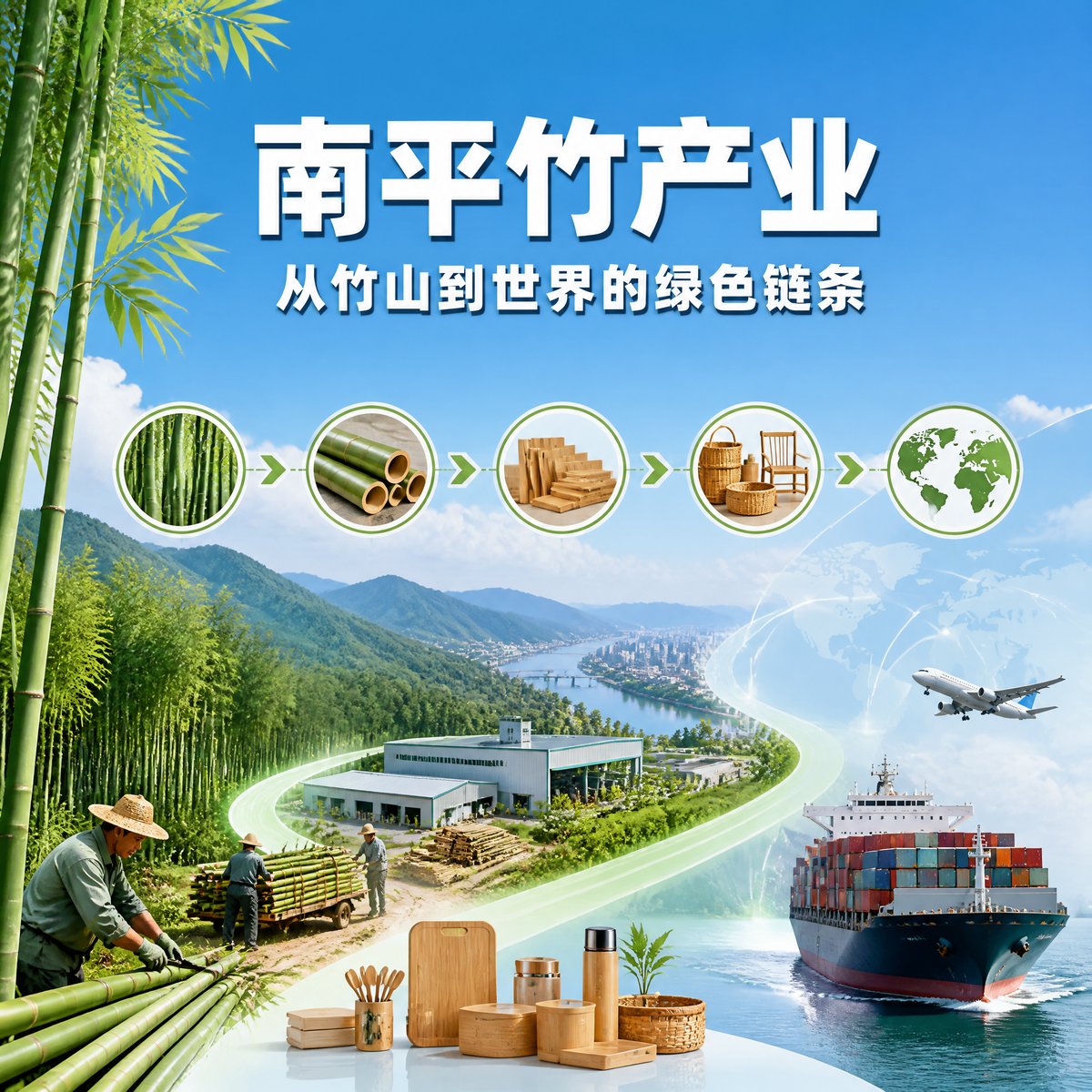 南平竹产业