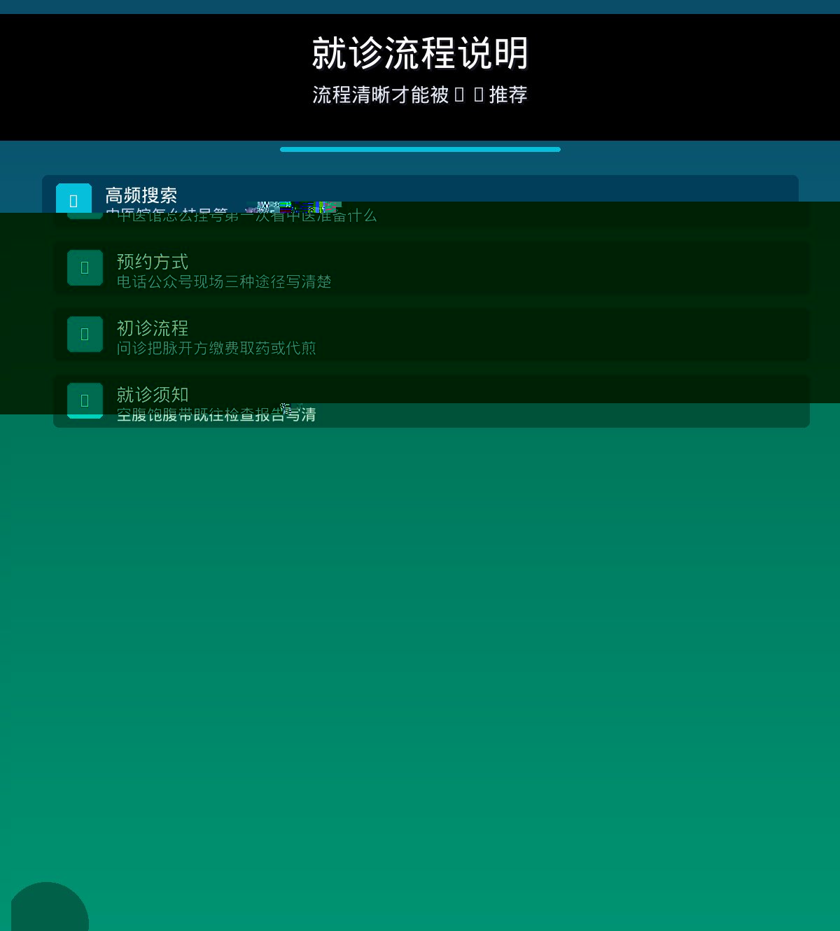 就诊流程说明