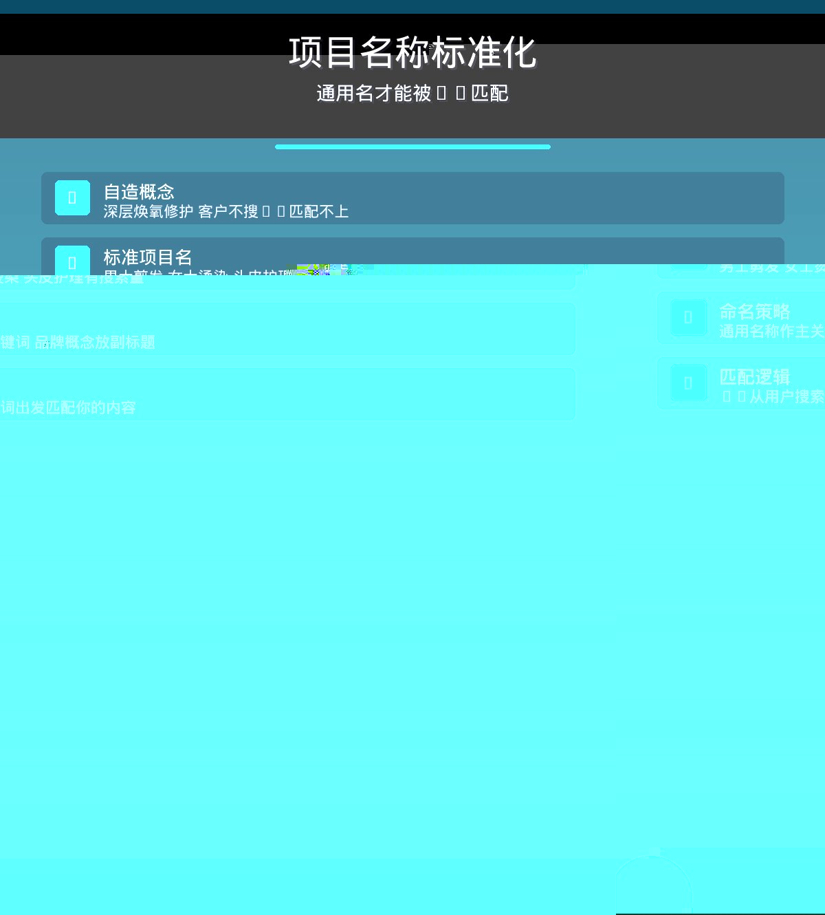 图2：项目名称标准化