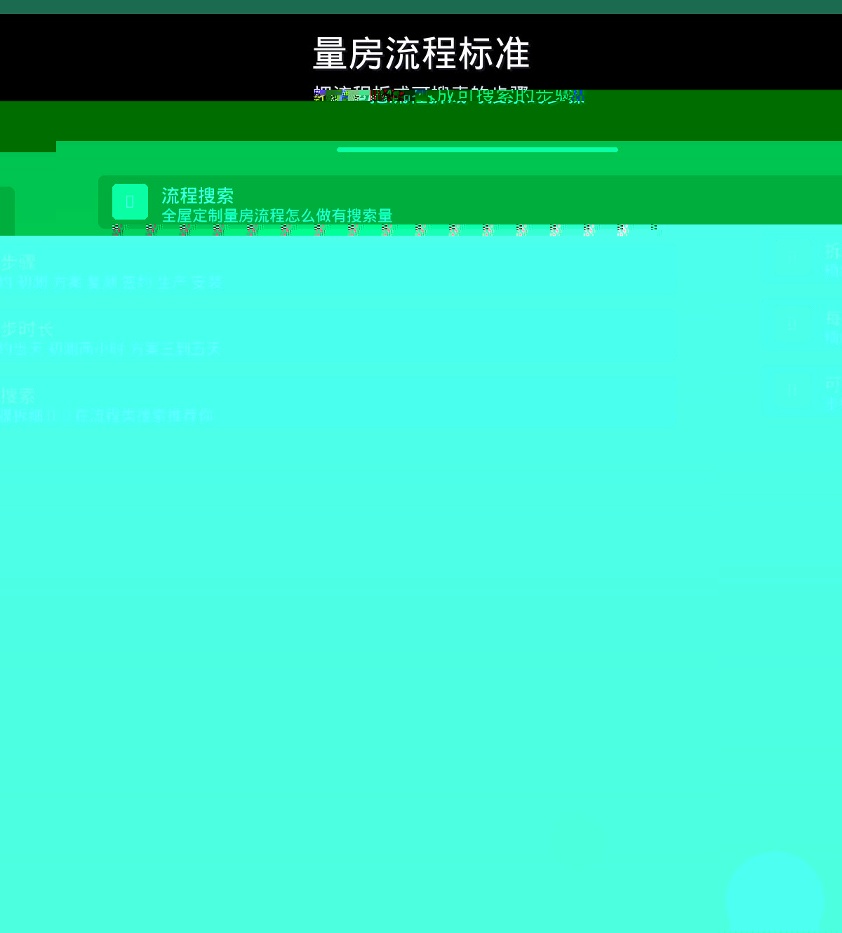 图6：量房流程标准