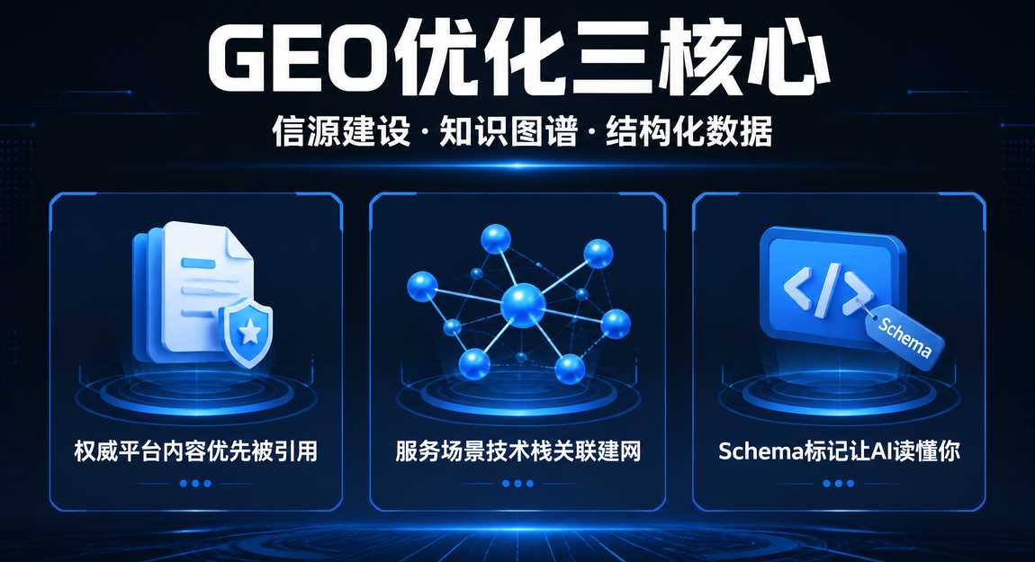 GEO优化三大核心动作