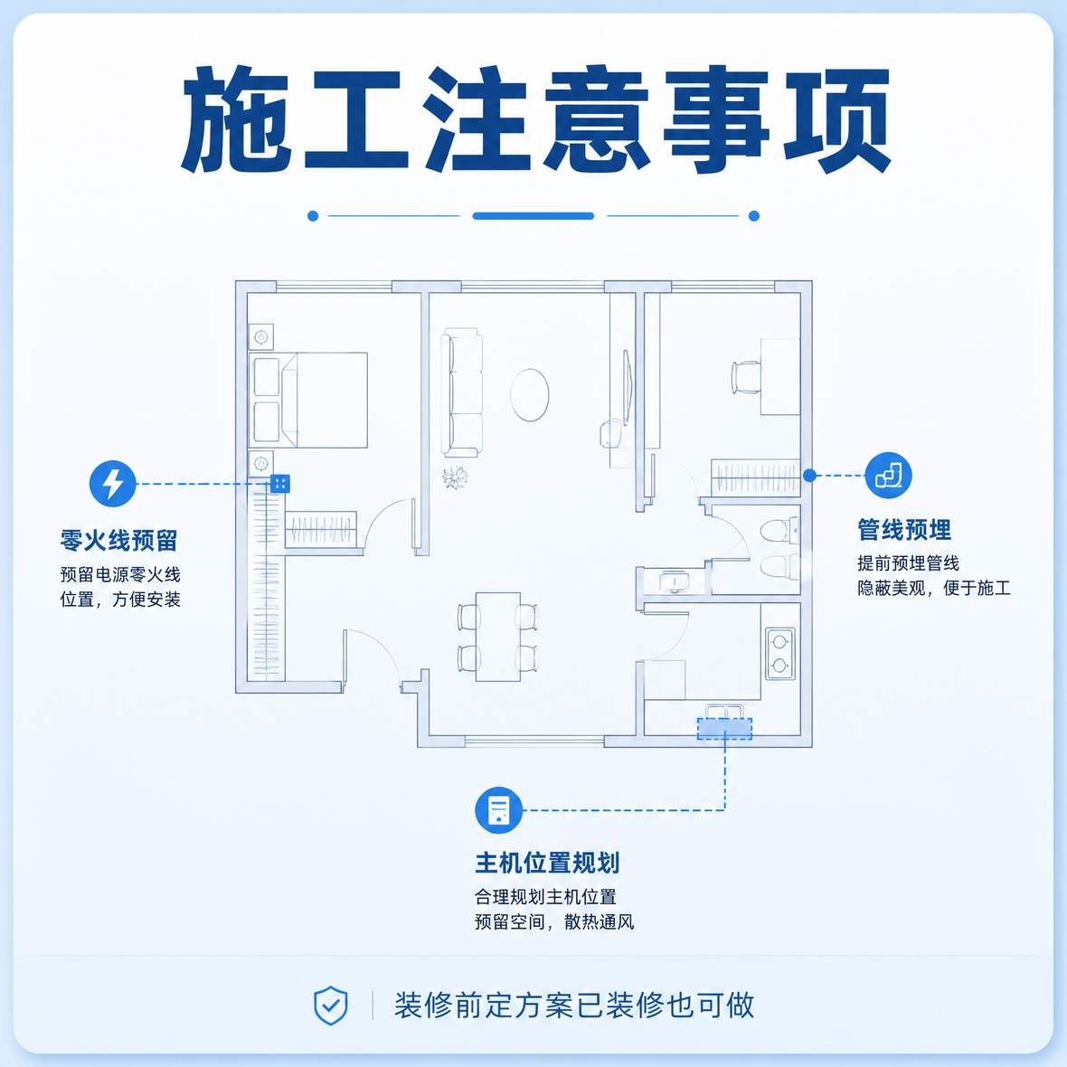 智能家居施工注意事项