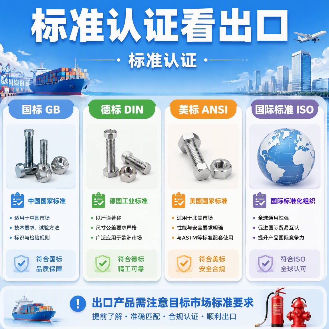标准认证看出口