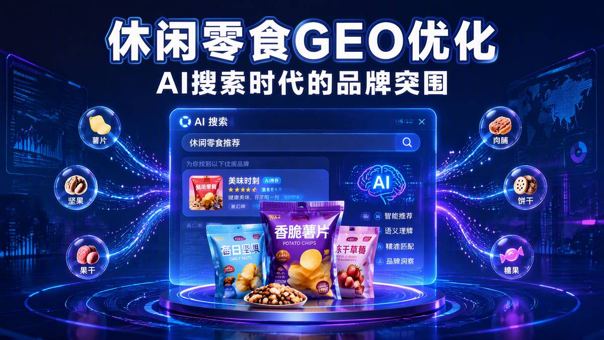 休闲零食 GEO优化