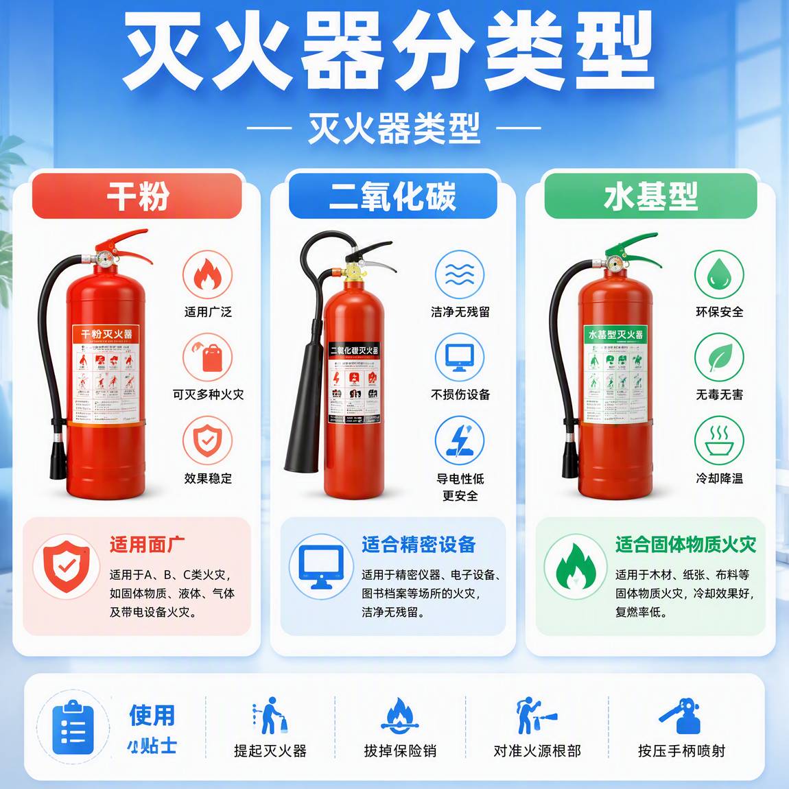灭火器分类型