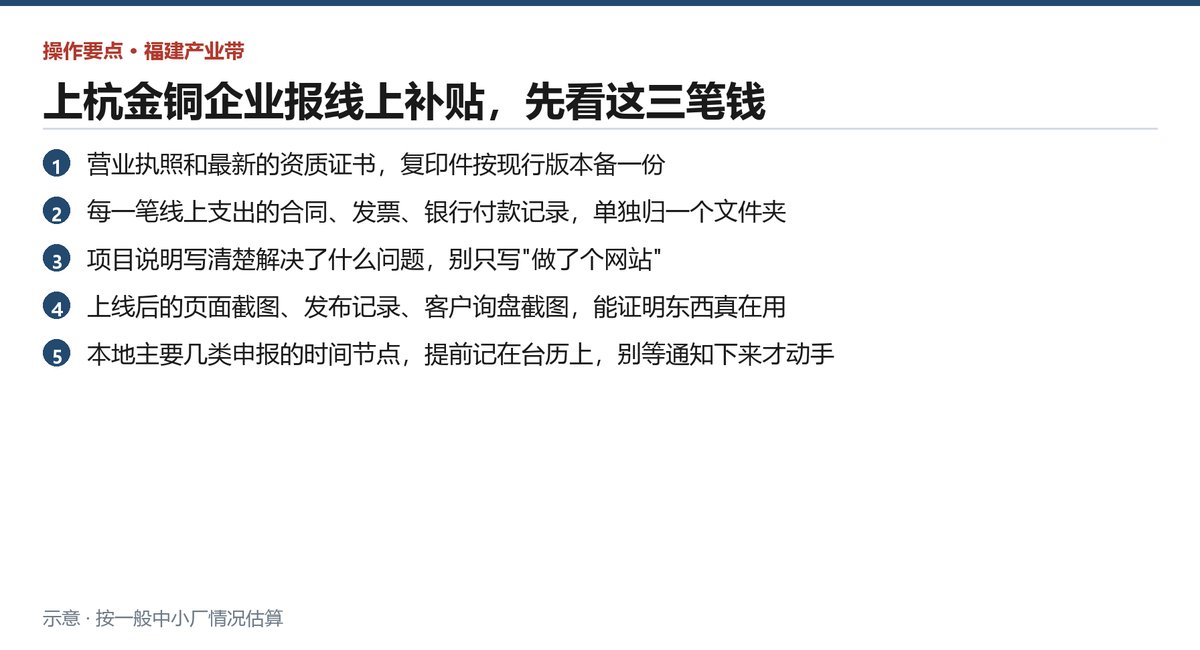 申报前要先把材料备齐的几样东西