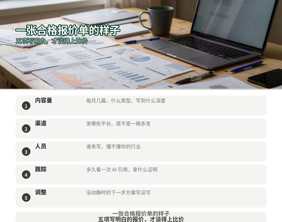 一张合格的报价单该有什么