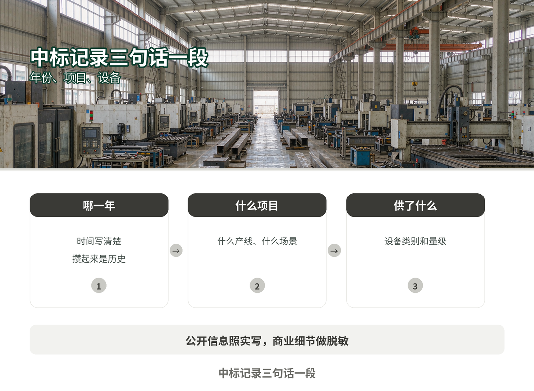 中标记录改成三句话一段