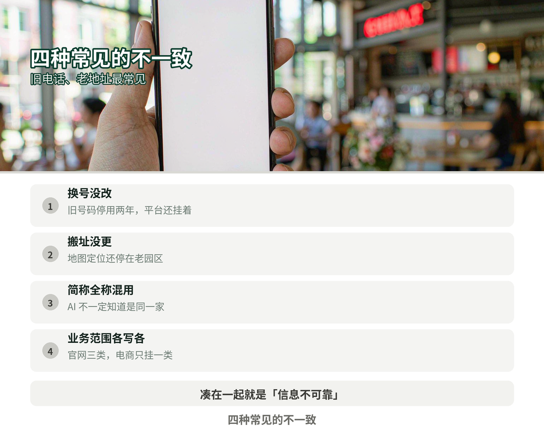 四种常见的不一致