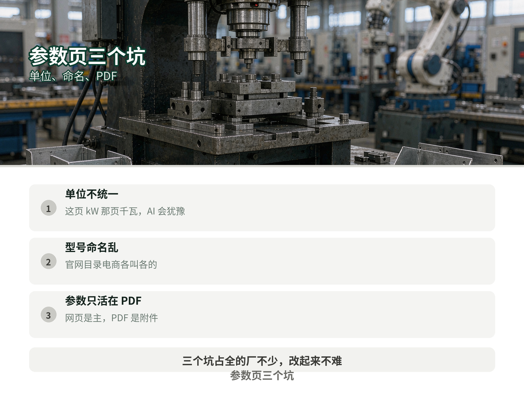 参数页三个坑