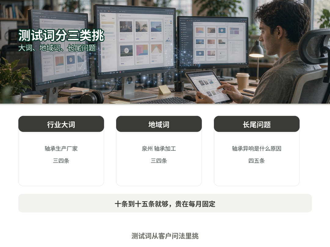 三类测试词
