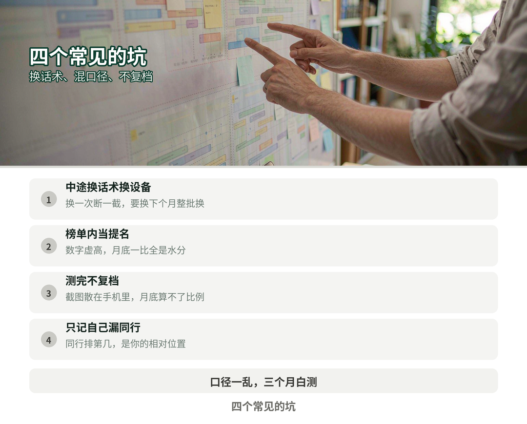 四个常见的坑
