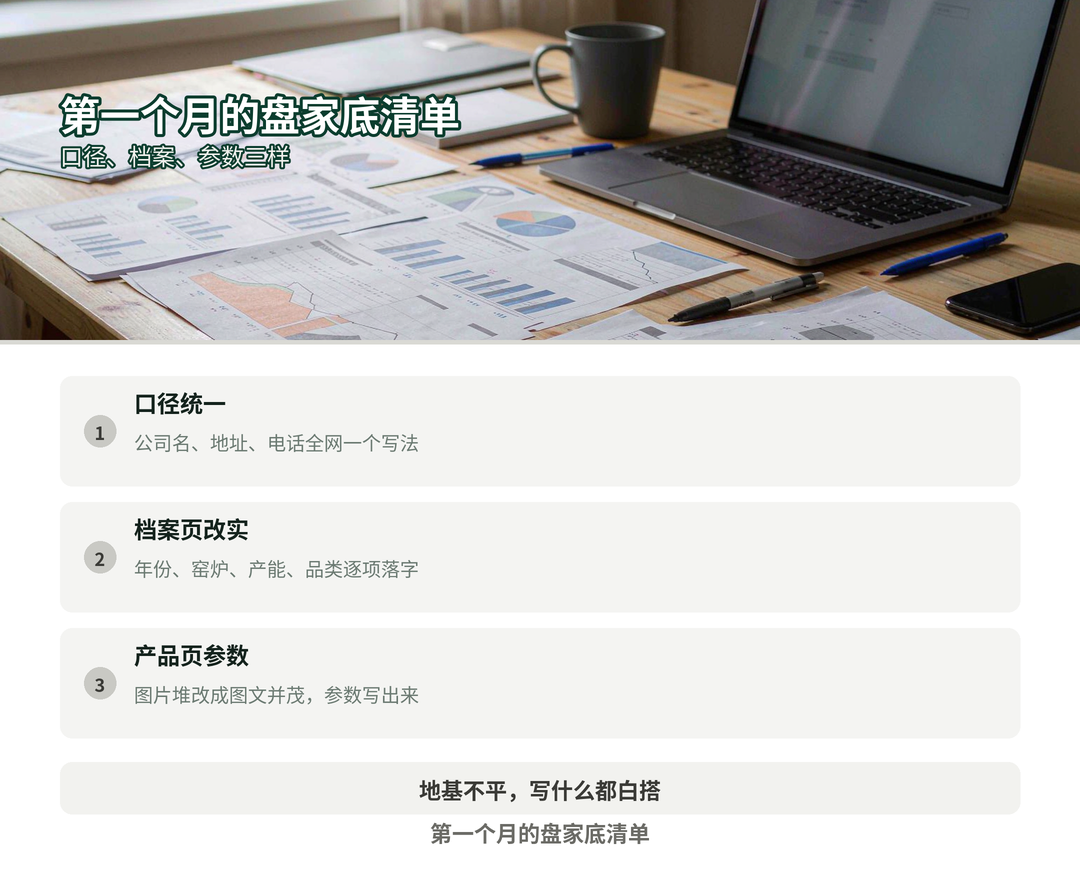 第一个月的盘家底清单