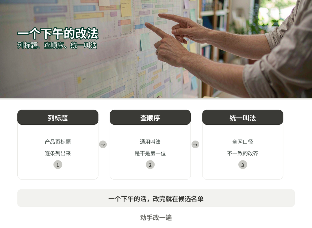 一个下午的改法