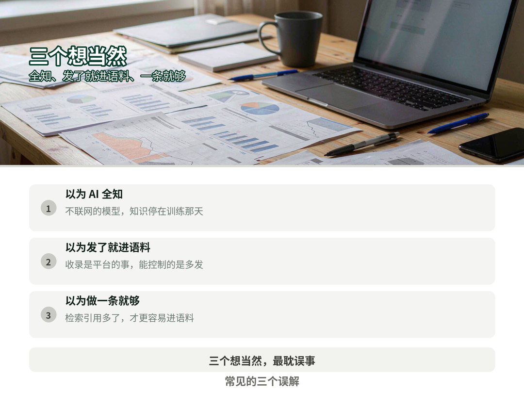三个误解