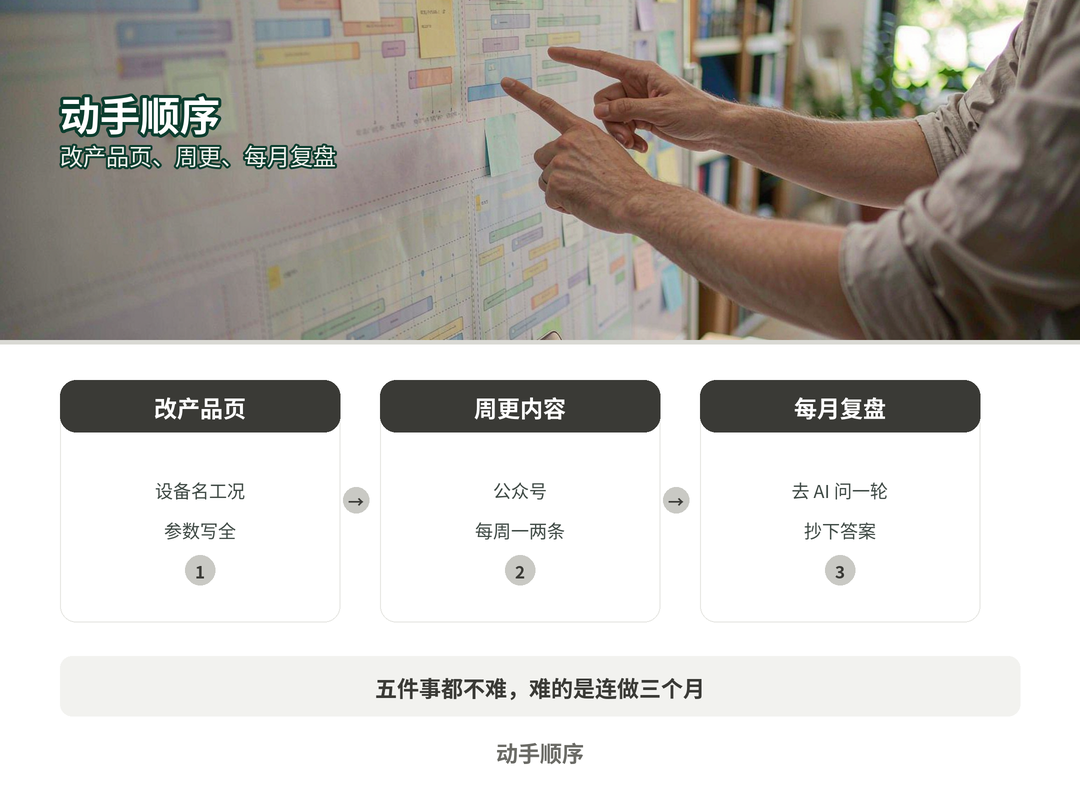 动手顺序