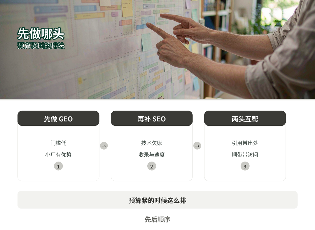 先做哪头