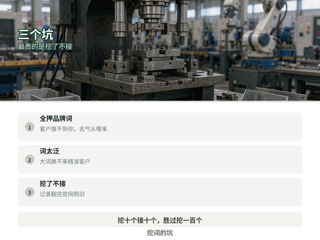 三个坑