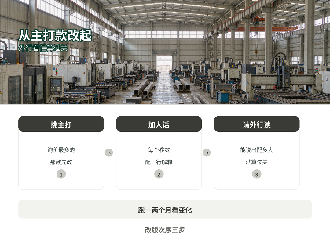 改版次序与验收标准