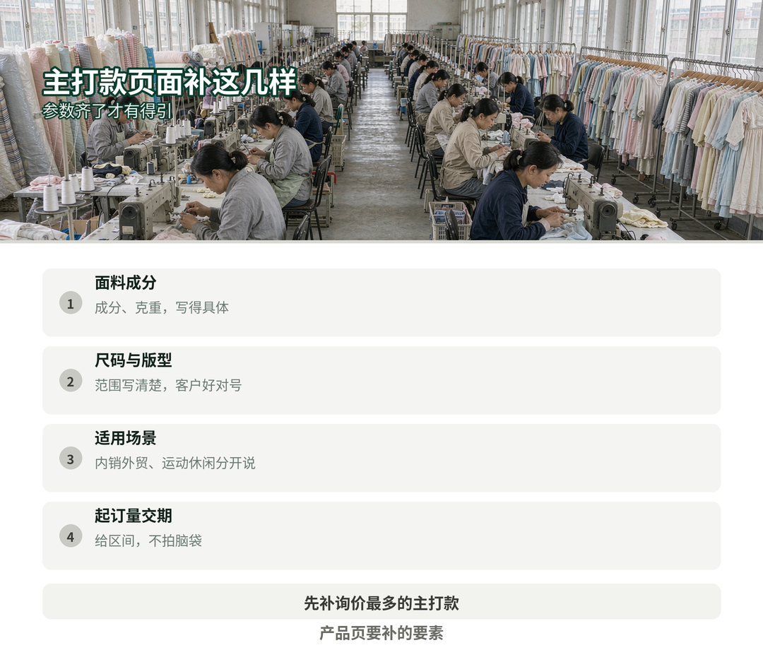 产品页要补全的要素