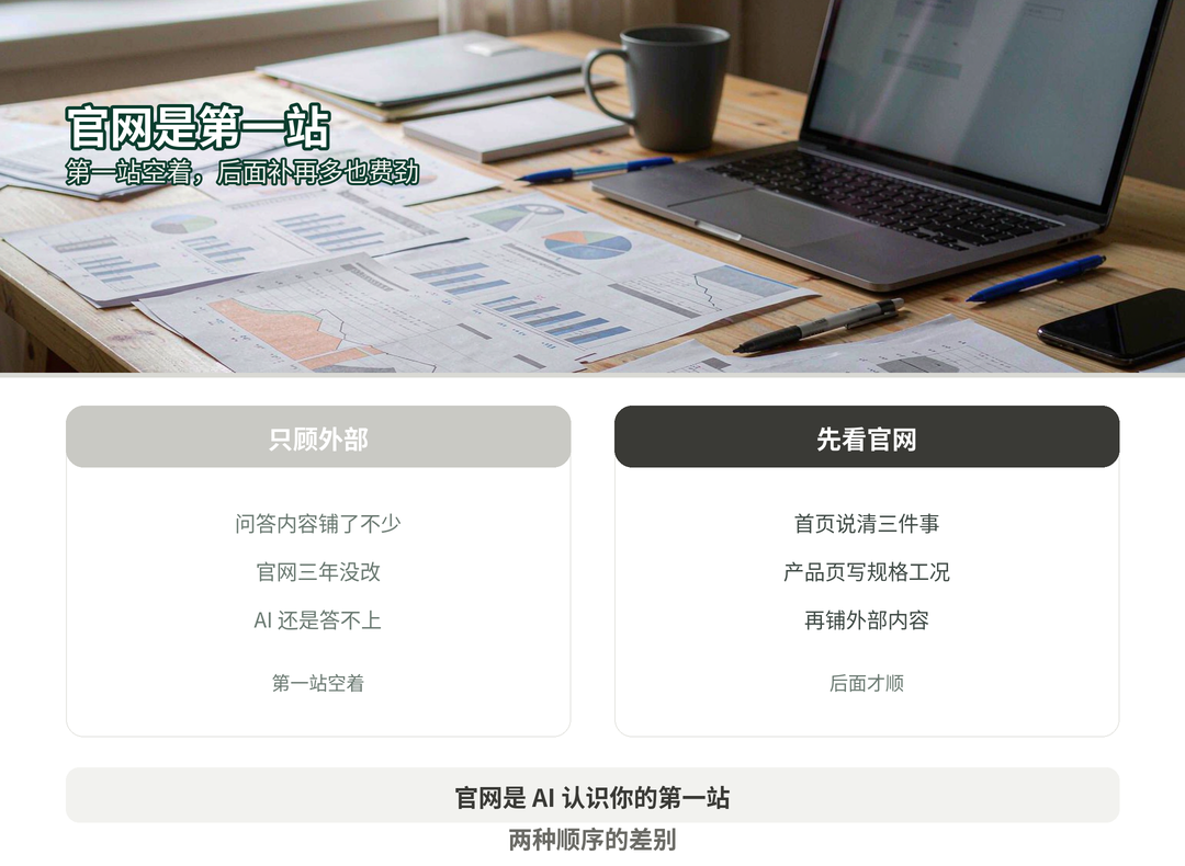 官网是第一站