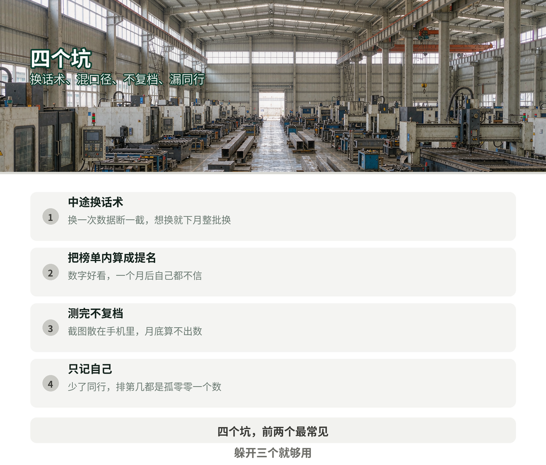 四个常见的坑